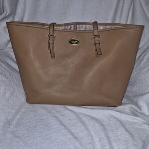 Michael Kors Tan Leather Tote